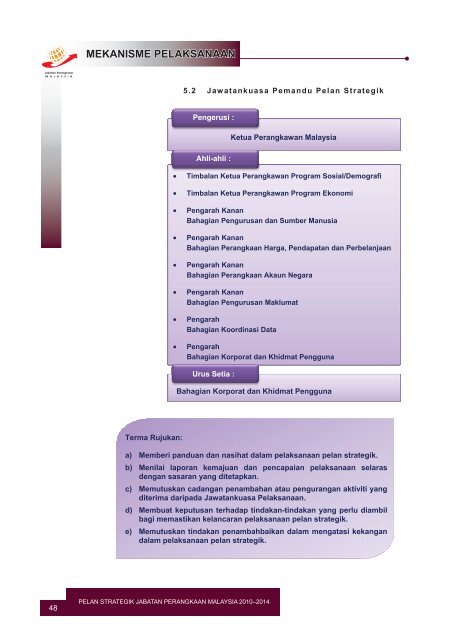 Pelan Strategik 2010-2014 - Department of Statistics Malaysia