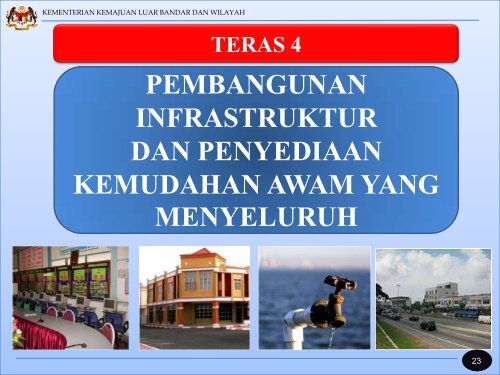 PELAN INDUK PEMBANGUNAN LUAR BANDAR - Infra