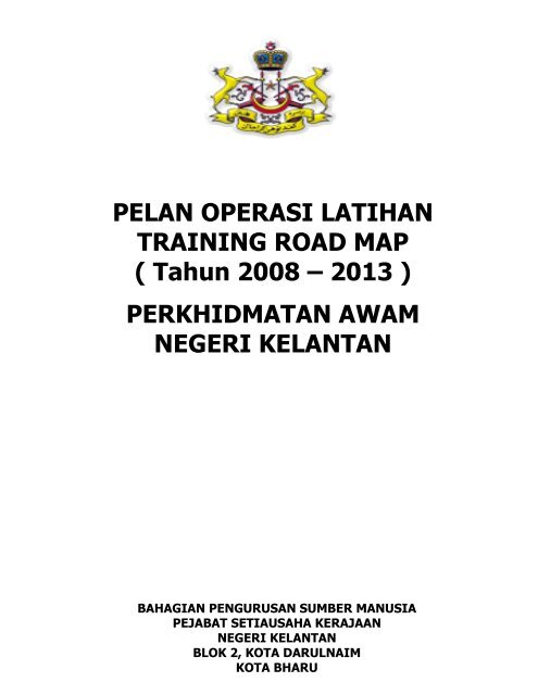 Pelan Operasi Latihan - Portal Rasmi Bahagian Pengurusan ...