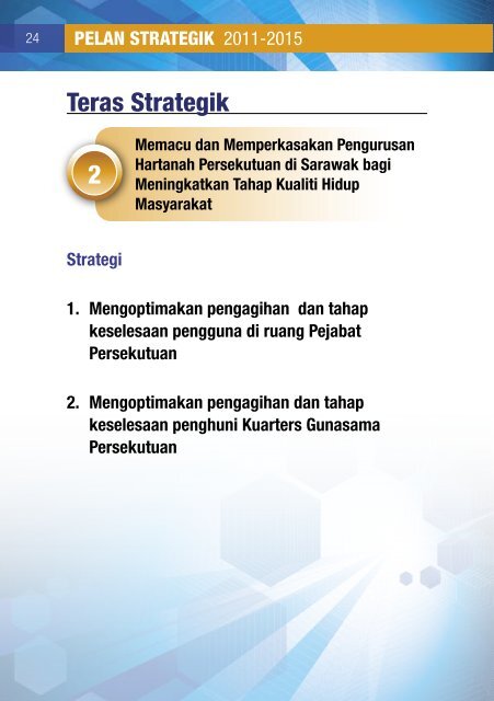 Pelan Strategik SUPS 2011 - 2015 (pdf -800KB ) - Pejabat ...