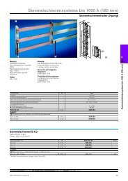 Sammelschienensysteme bis 1600 A (185 mm) - Rittal