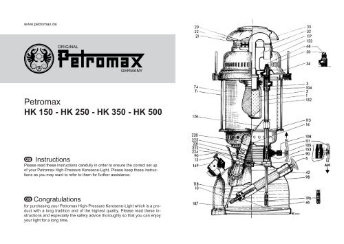 Petromax Manometer Chrom für die hK150/250/350/ 500