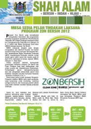 Buletin MBSA Isu 16 - Majlis Bandaraya Shah Alam