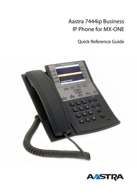 Aastra 7444ip Business IP Phone for MX-ONE