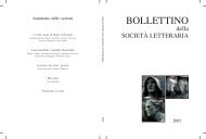 Bollettino 2005 - Società Letteraria di Verona