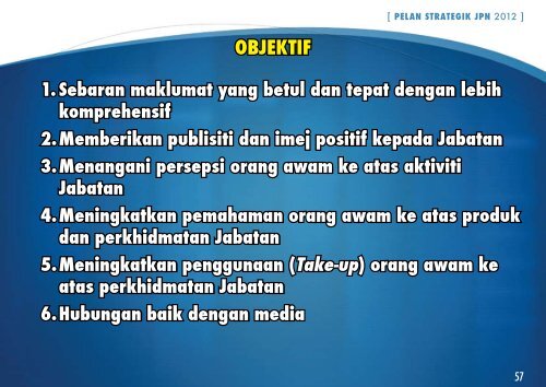 PELAN STRATEGIK 2012 - Jabatan Pendaftaran Negara Malaysia