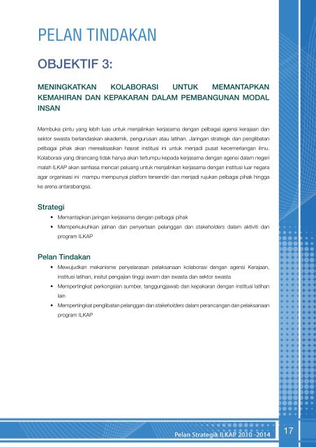 Pelan Strategik ILKAP 2010-2014 - Institut Latihan Kehakiman Dan ...