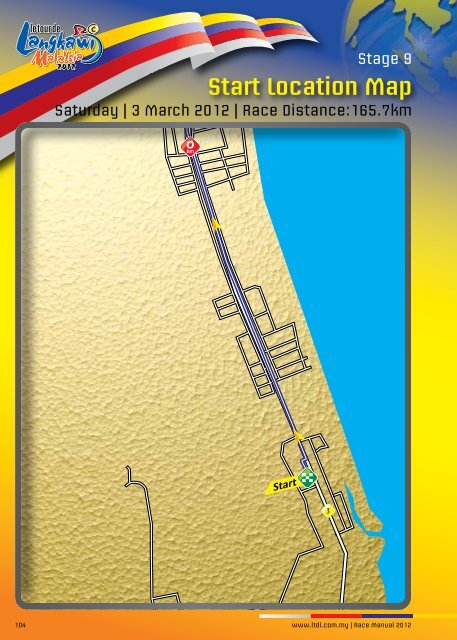 Kemasik-Kuala Terengganu Map - Le Tour de Langkawi