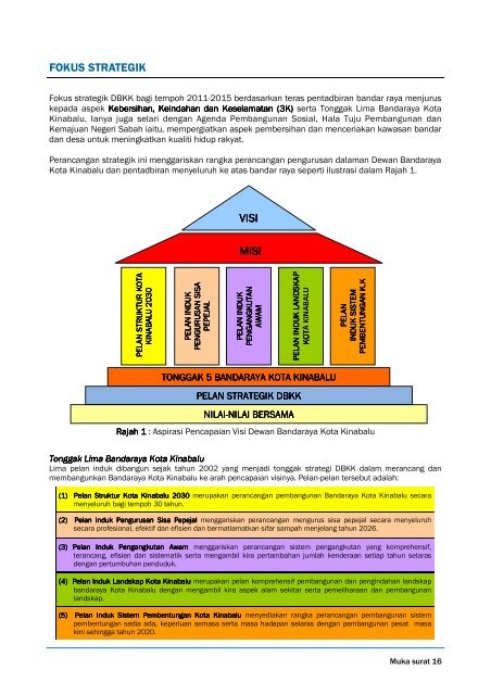 Pelan Strategik DBKK 2011-2015 - DBKK - Sabah