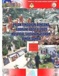 Pelan Tindakan Bencana (Luaran) - Hospital Sultanah Aminah ...