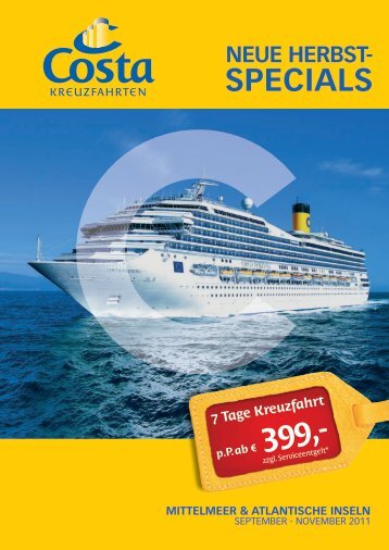 mit der Costa Mediterranea - Blaguss