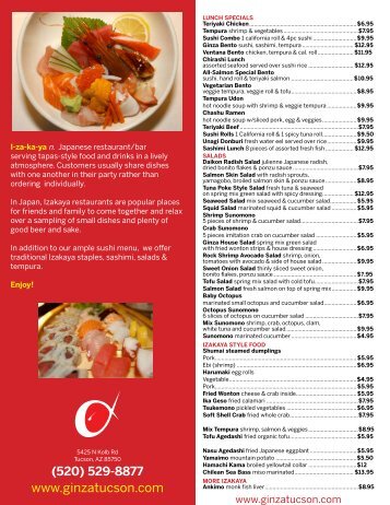 menu_files/TG Menu 011412.pdf - Ginza Sushi