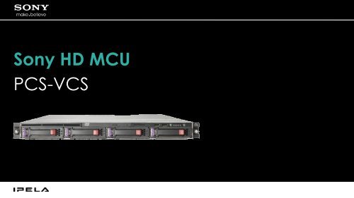 PCS-VCS Sony HD MCU