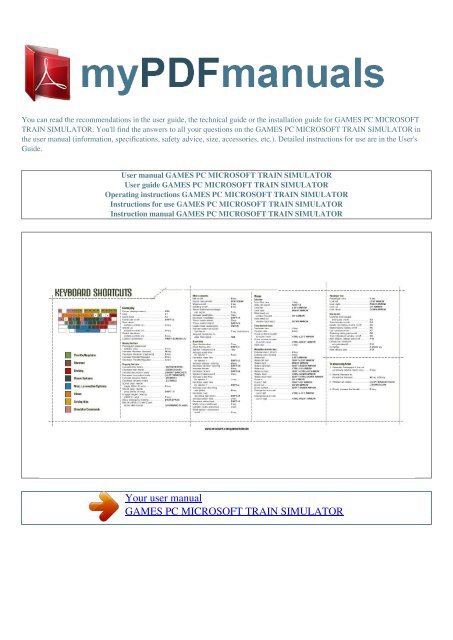 msts route control by how in the world msts route control by how in the world