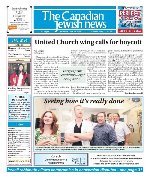 06 23 11 TOR.pdf - The Canadian Jewish News