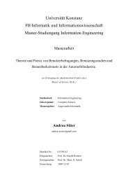 Andrea Söter - Human-Computer Interaction - Universität Konstanz