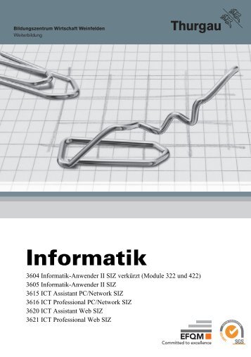 Informatik - Bildungszentrum Wirtschaft Weinfelden