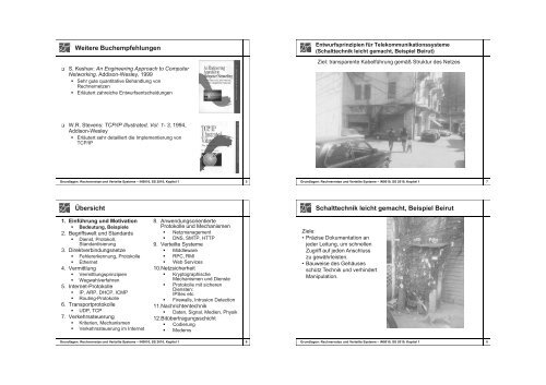 Grundlagen: Rechnernetze und Verteilte Systeme - Lehrstuhl für ...