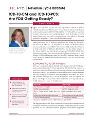 ICD-10-CM and ICD-10-PCS: Are YOU Getting Ready? - HCPro Blogs