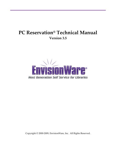 Pc Reservation Technical Manual Tip Library Wiki