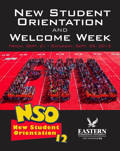 New Student Orientation - EWU Access Home - Eastern Washington ...
