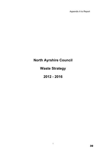 Combined Executive Agenda 120410.pdf - North Ayrshire Council