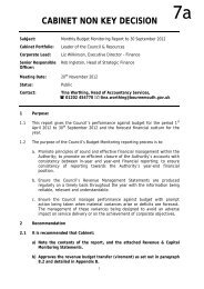 Report 7a Budget Monitoring - Bournemouth Borough Council