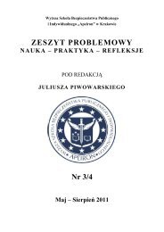 ZESZYT PROBLEMOWY Nr 3/4 - O Nas