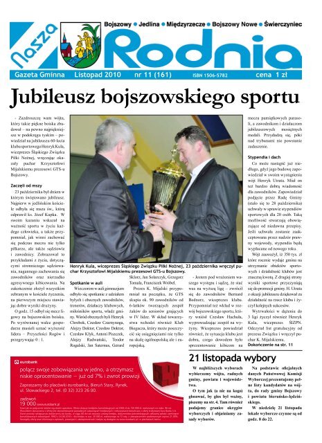 Jubileusz bojszowskiego sportu