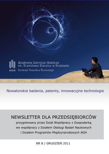 Newsletter dla Przedsiębiorców - grudzień 2011 - CTT AGH