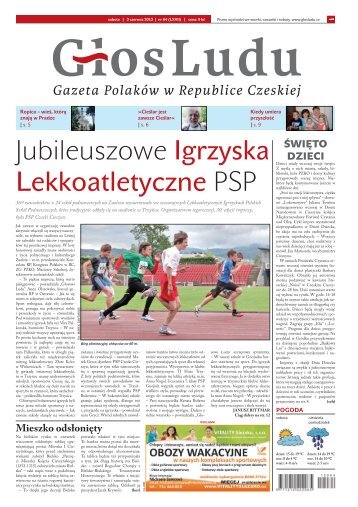 Jubileuszowe Igrzyska Lekkoatletyczne PSP - GlosLudu.cz