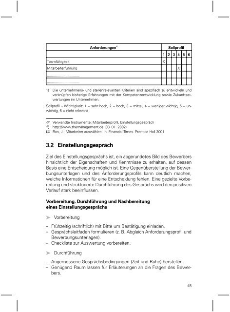 Personalmanagement und Führung - ABWF