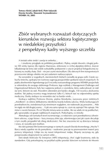 Przerażony kameleon - eseje o przyszłości zarządzania - E-mentor