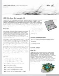 SPM Scintillator Demonstration Kit Overview Content Details