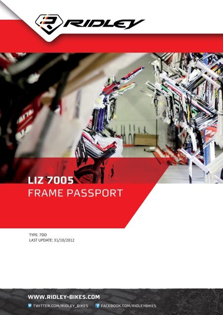 Liz 7005 frame passport - Ridley