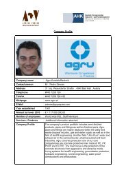 Company Profile Company name Agru Kunststofftechnik Contact ...