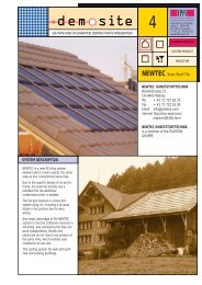 NEWTEC Solar-Roof-Tile SYSTEM DESCRIPTION