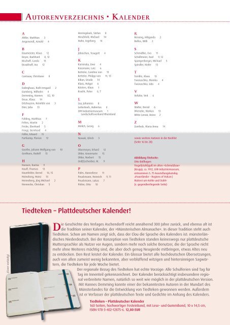 Neuerscheinungen 2010|11 - Aschendorff