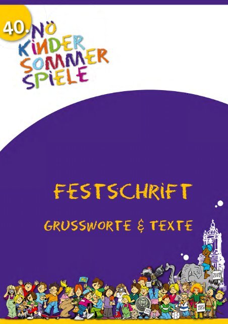 Festschrift. Grußworte & Texte - NÖKISS