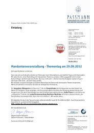 Mandantenveranstaltung - Thementag am 29.09.2012 - Metax ...