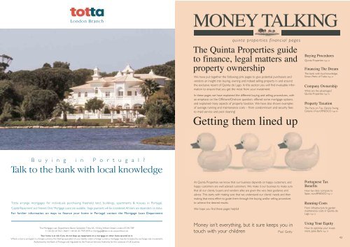 The guide to spectacular property in and around ... - Quinta Properties