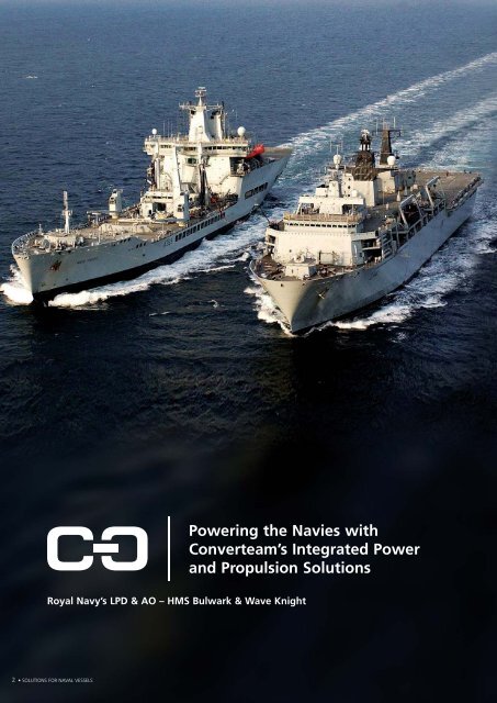 Solutions for Naval Vessels - Converteam