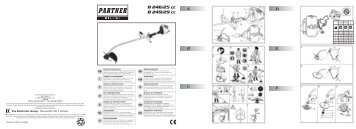 OM, Partner, B246, B249, 95390024900, 2003-07, Brush Cutter, EN