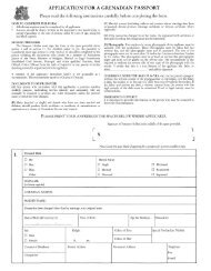 BI-73 (Passport Application Form)