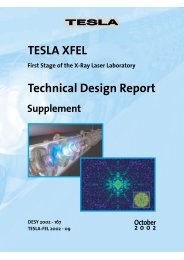 Technical Design Report TESLA XFEL - Desy