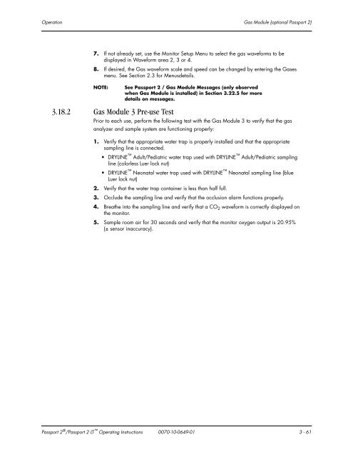 Datascope Passport - Mindray