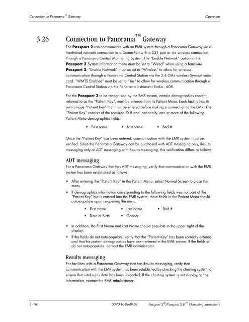 Datascope Passport - Mindray