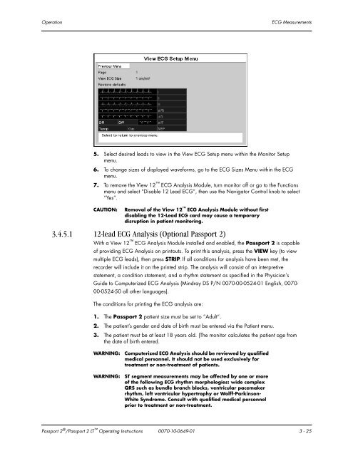 Datascope Passport - Mindray