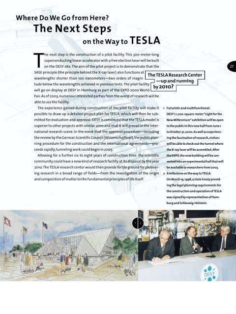 TESLA Brochure - ACFA Joint Linear Collider Physics and Detector ...