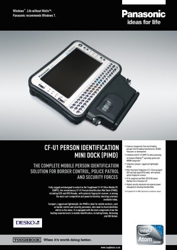 cf-u1 person identification mini dock (pimd) - The e-MOBIDIG Website